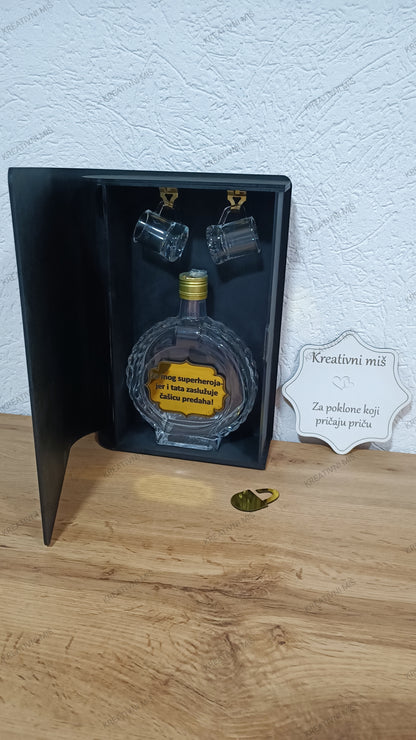Drvena knjiga - poklon set #DKPS012