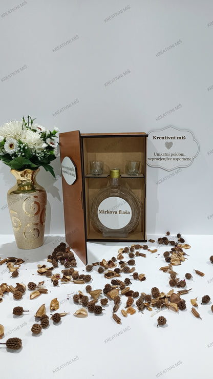 Drvena knjiga - poklon set #DKPS005
