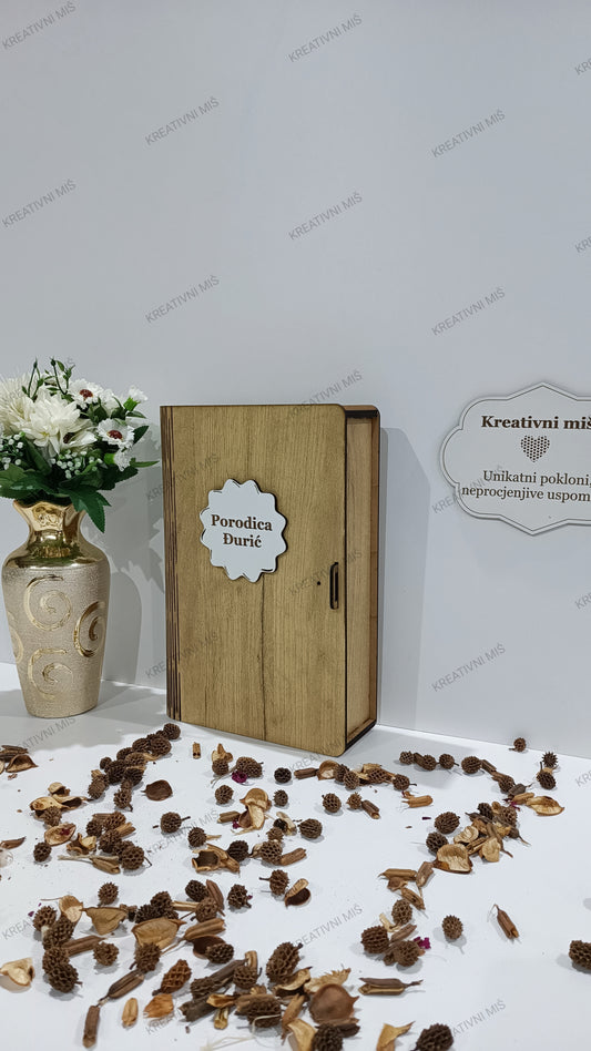 Drvena knjiga - poklon set #DKPS011