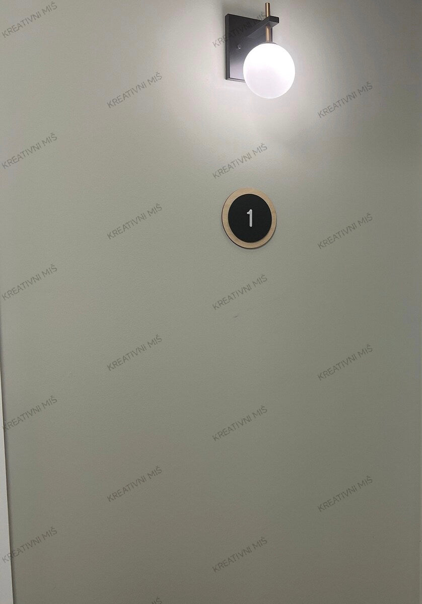 Kućni brojevi, pločice i oznake #KBPO019